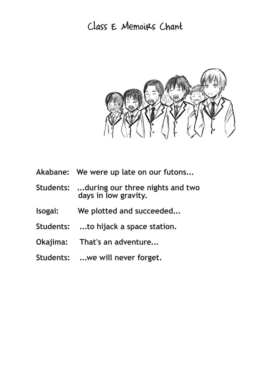 Read Assassination Classroom ENGLISH Manga Online