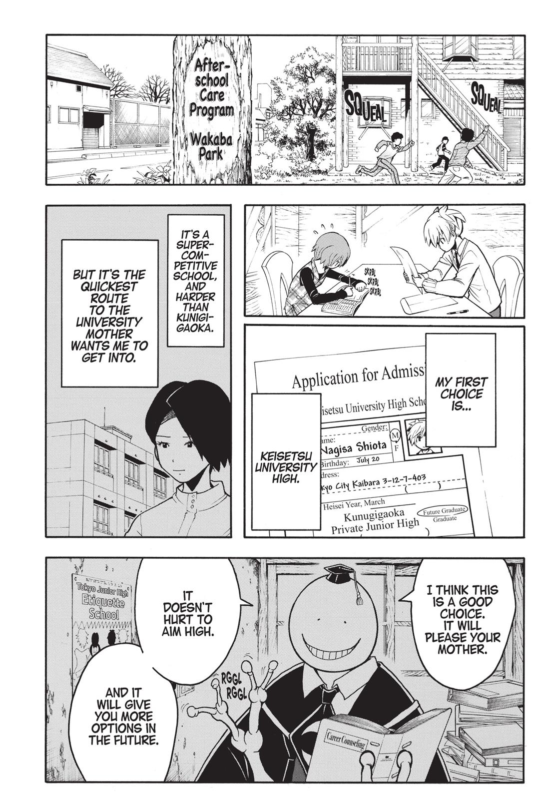 Read Assassination Classroom ENGLISH Manga Online