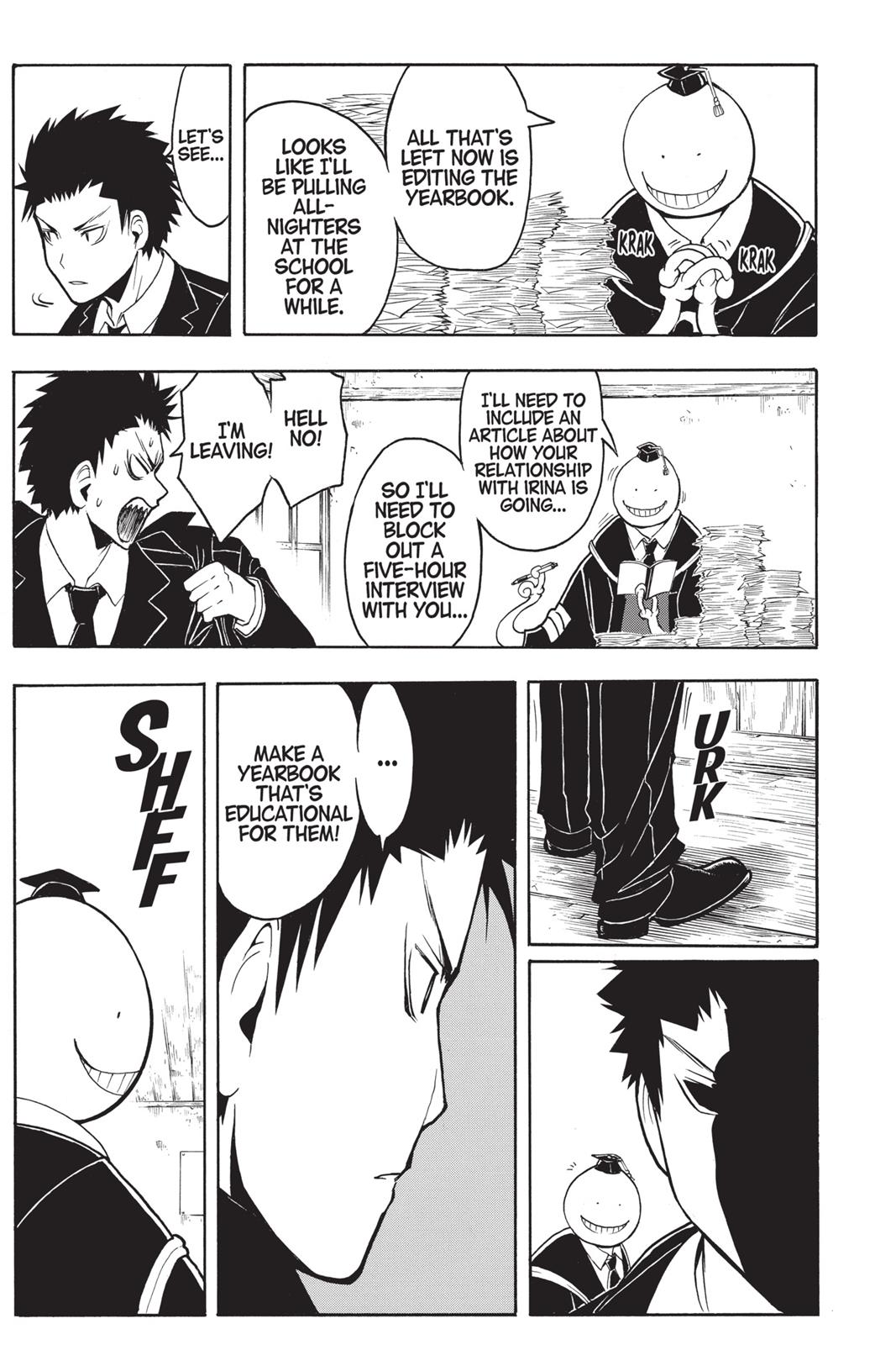 Read Assassination Classroom ENGLISH Manga Online