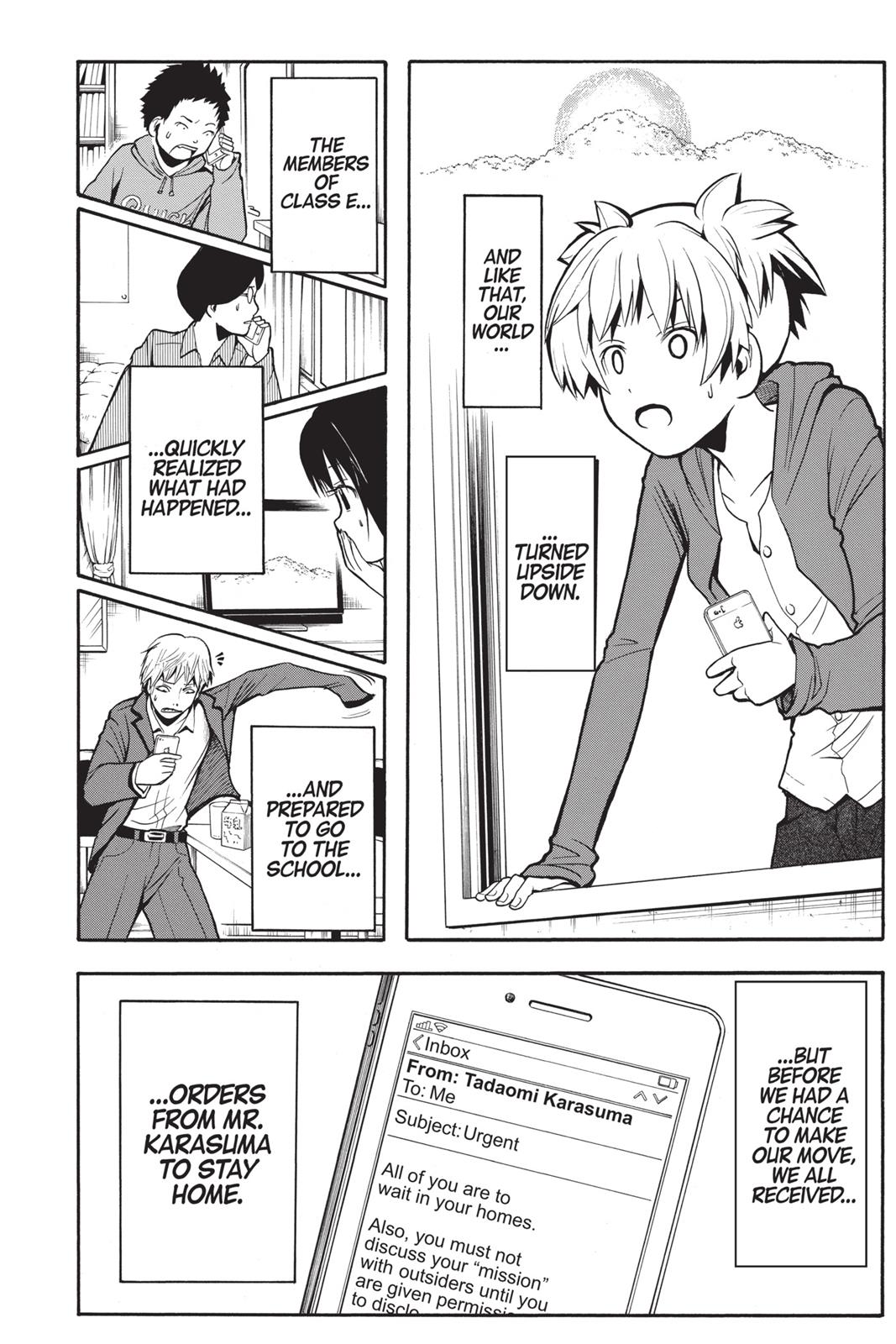 Read Assassination Classroom ENGLISH Manga Online