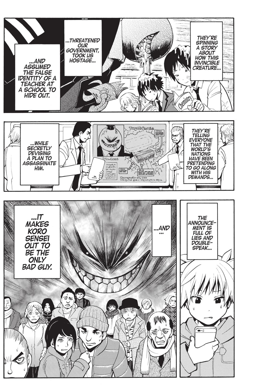 Read Assassination Classroom ENGLISH Manga Online