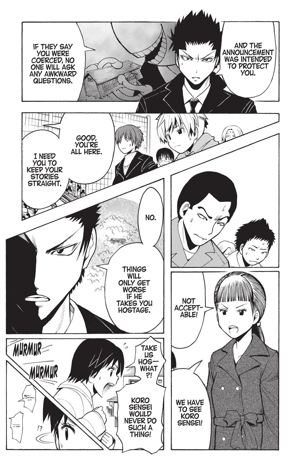 Read Assassination Classroom ENGLISH Manga Online