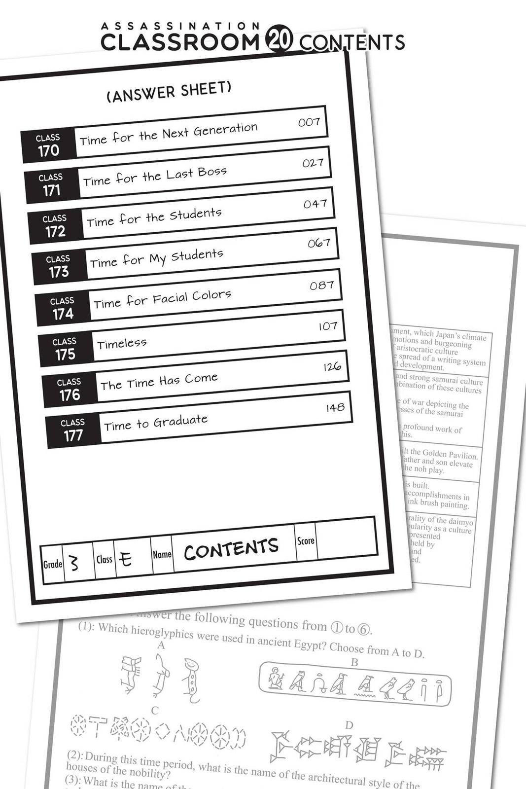 Read Assassination Classroom ENGLISH Manga Online