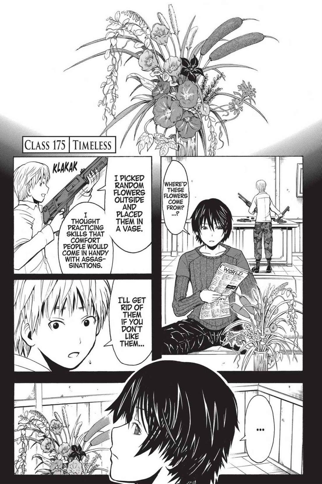 Read Assassination Classroom ENGLISH Manga Online
