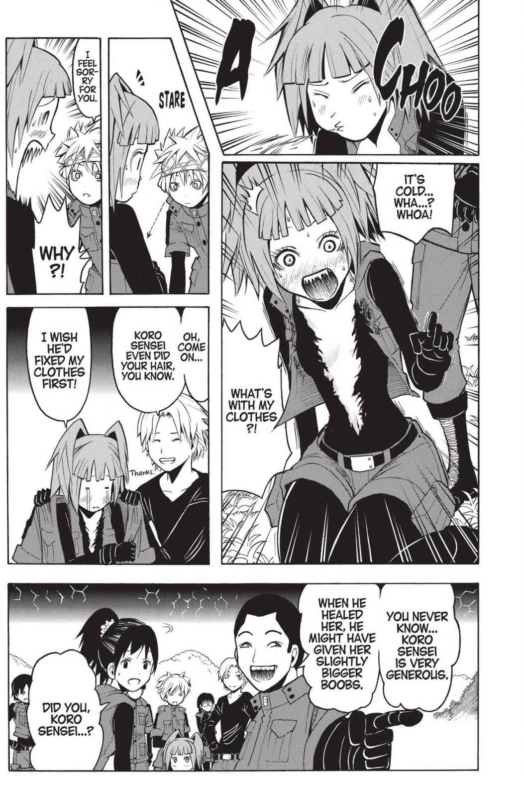 Read Assassination Classroom ENGLISH Manga Online