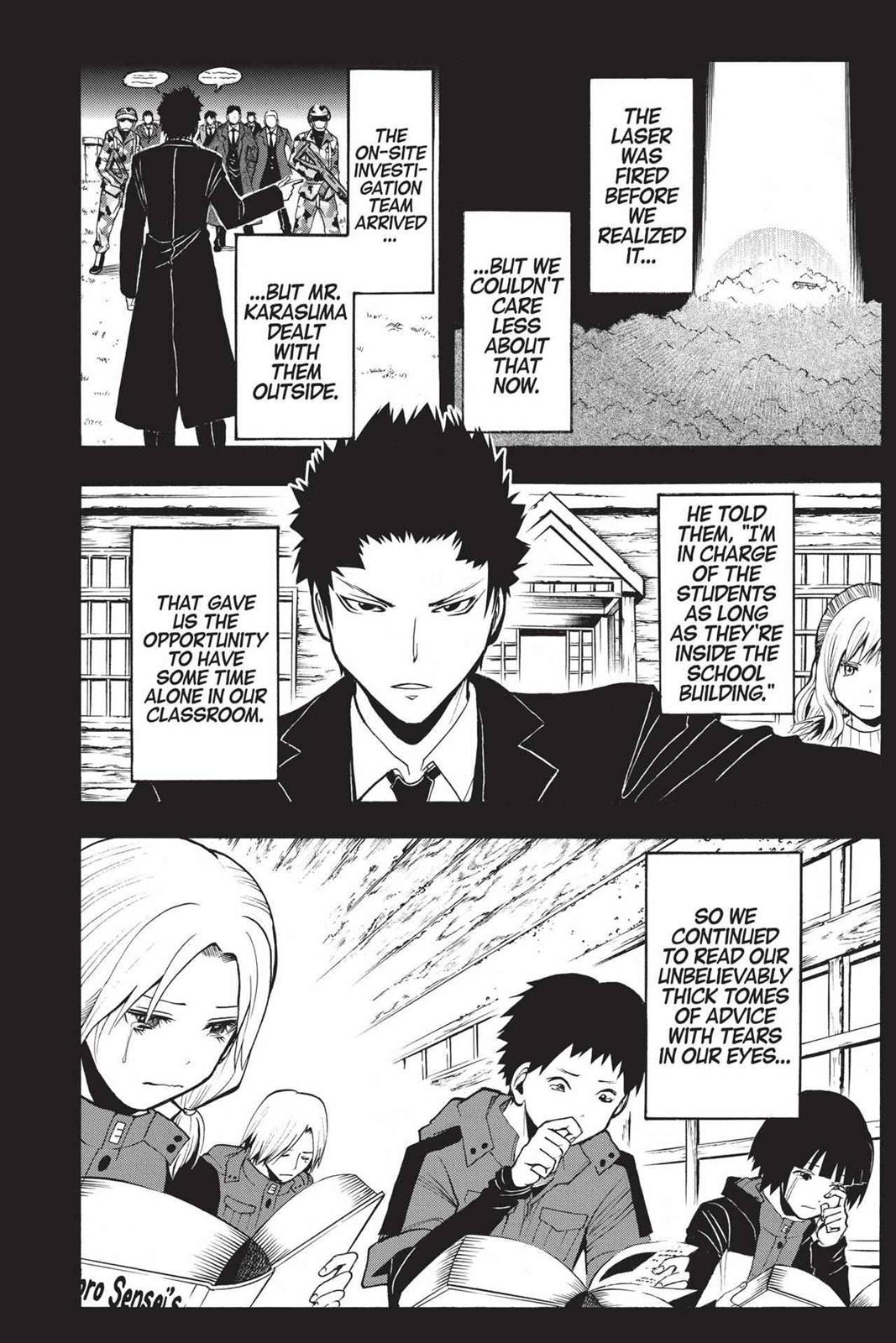 Read Assassination Classroom ENGLISH Manga Online