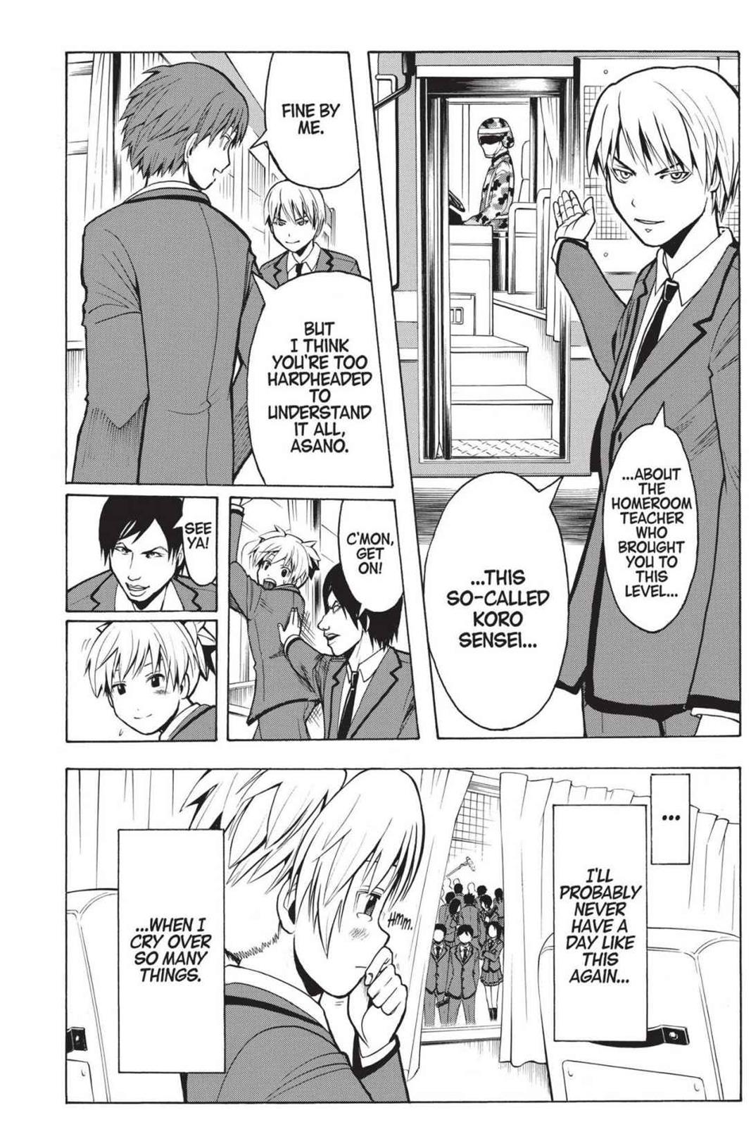 Read Assassination Classroom ENGLISH Manga Online