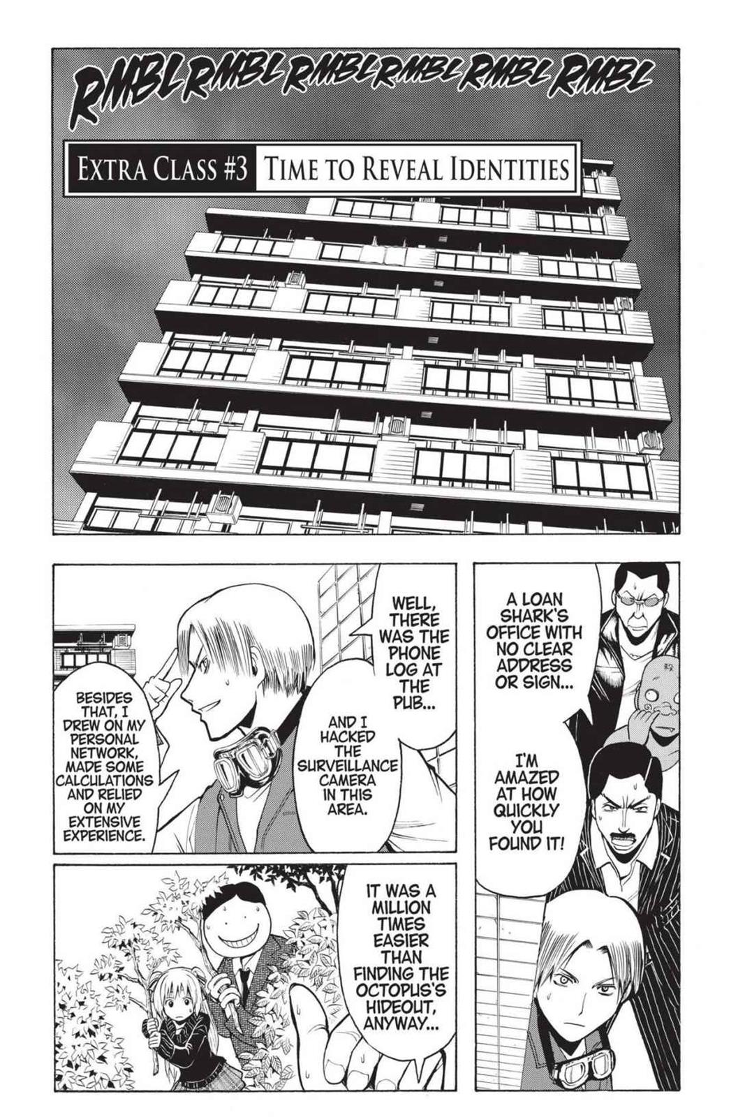 Read Assassination Classroom ENGLISH Manga Online