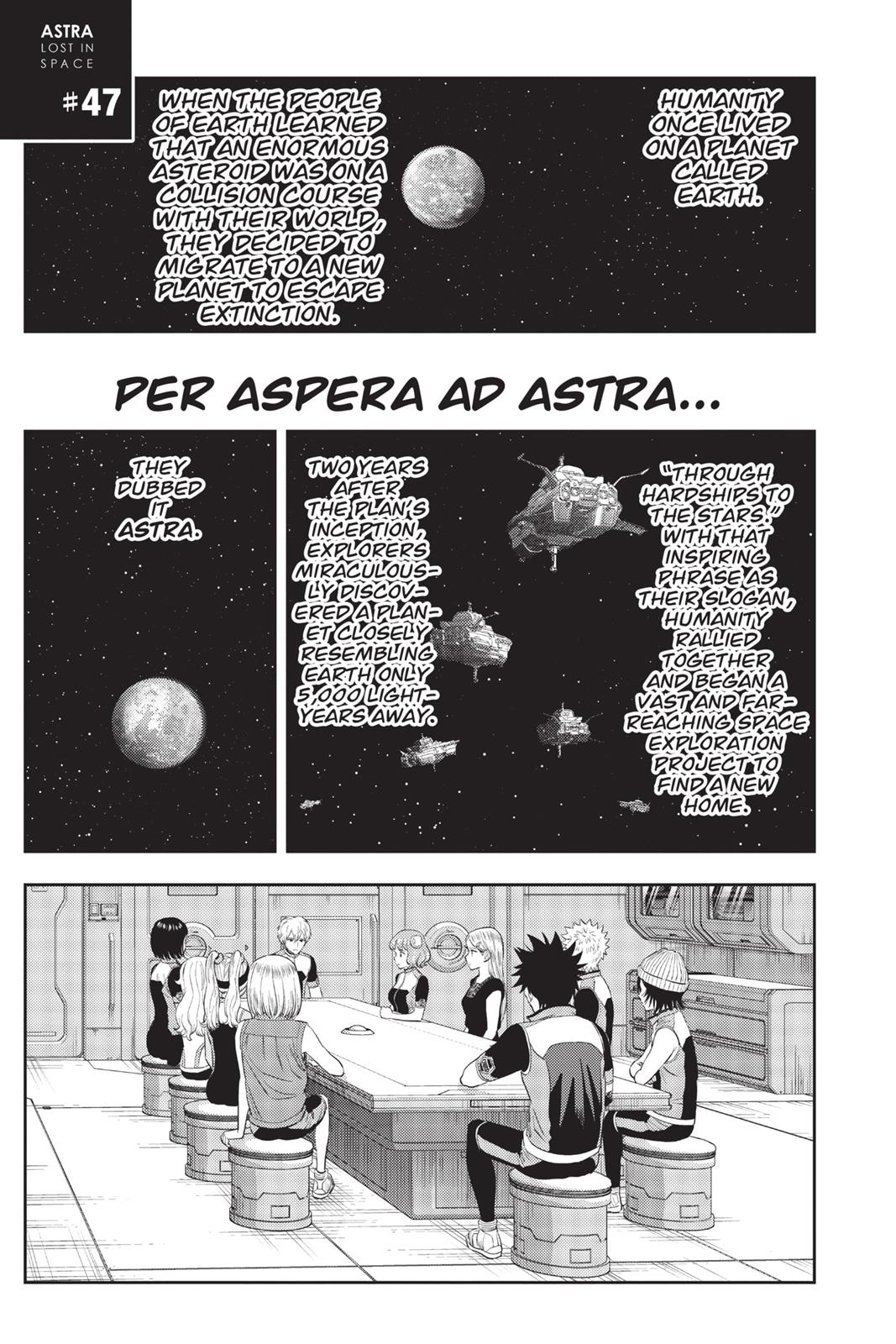 Read Astra Lost in Space ENGLISH Manga Online