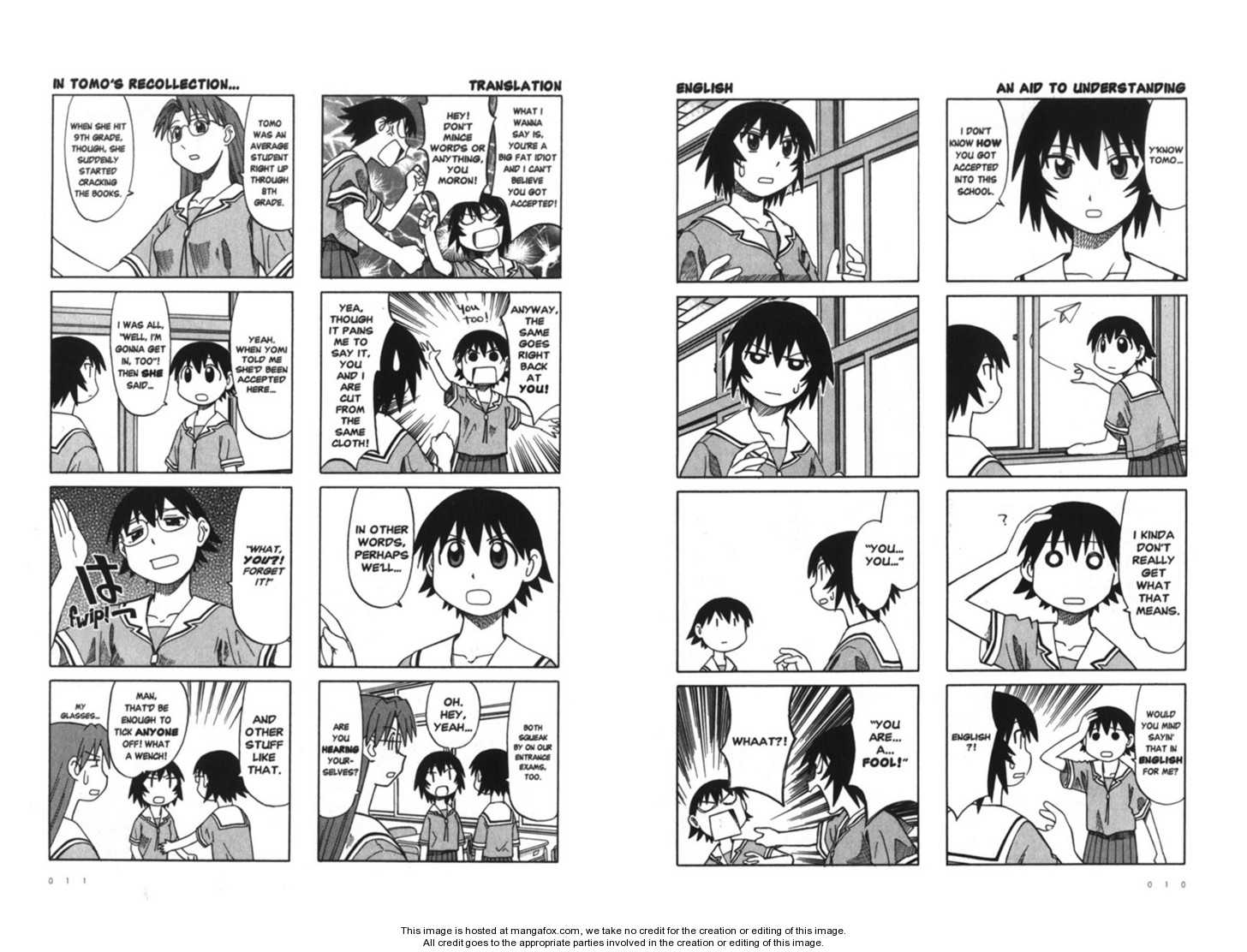 Read Azumanga Daioh ENGLISH Manga Online
