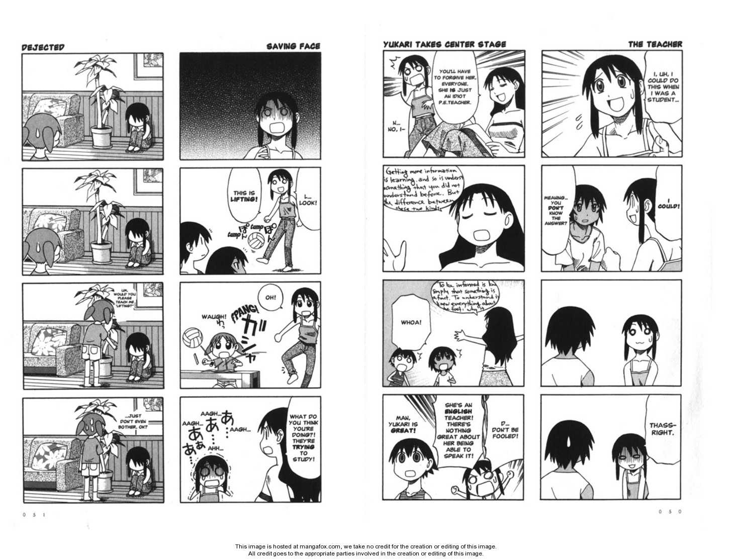 Read Azumanga Daioh ENGLISH Manga Online