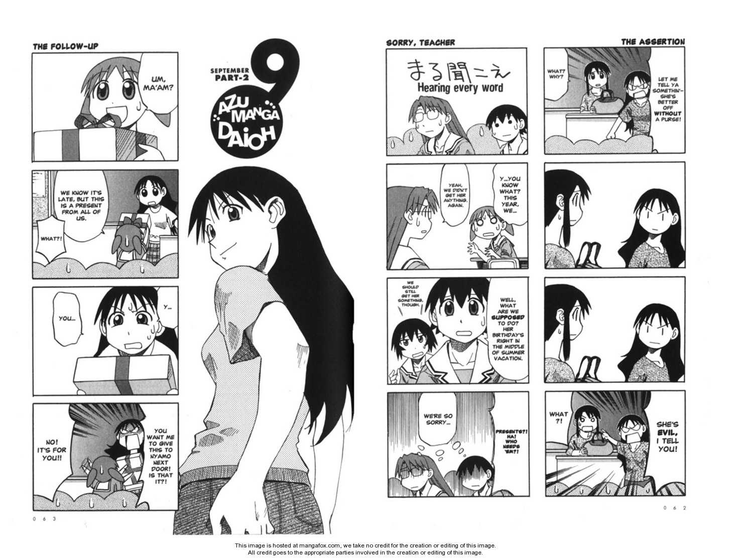 Read Azumanga Daioh ENGLISH Manga Online