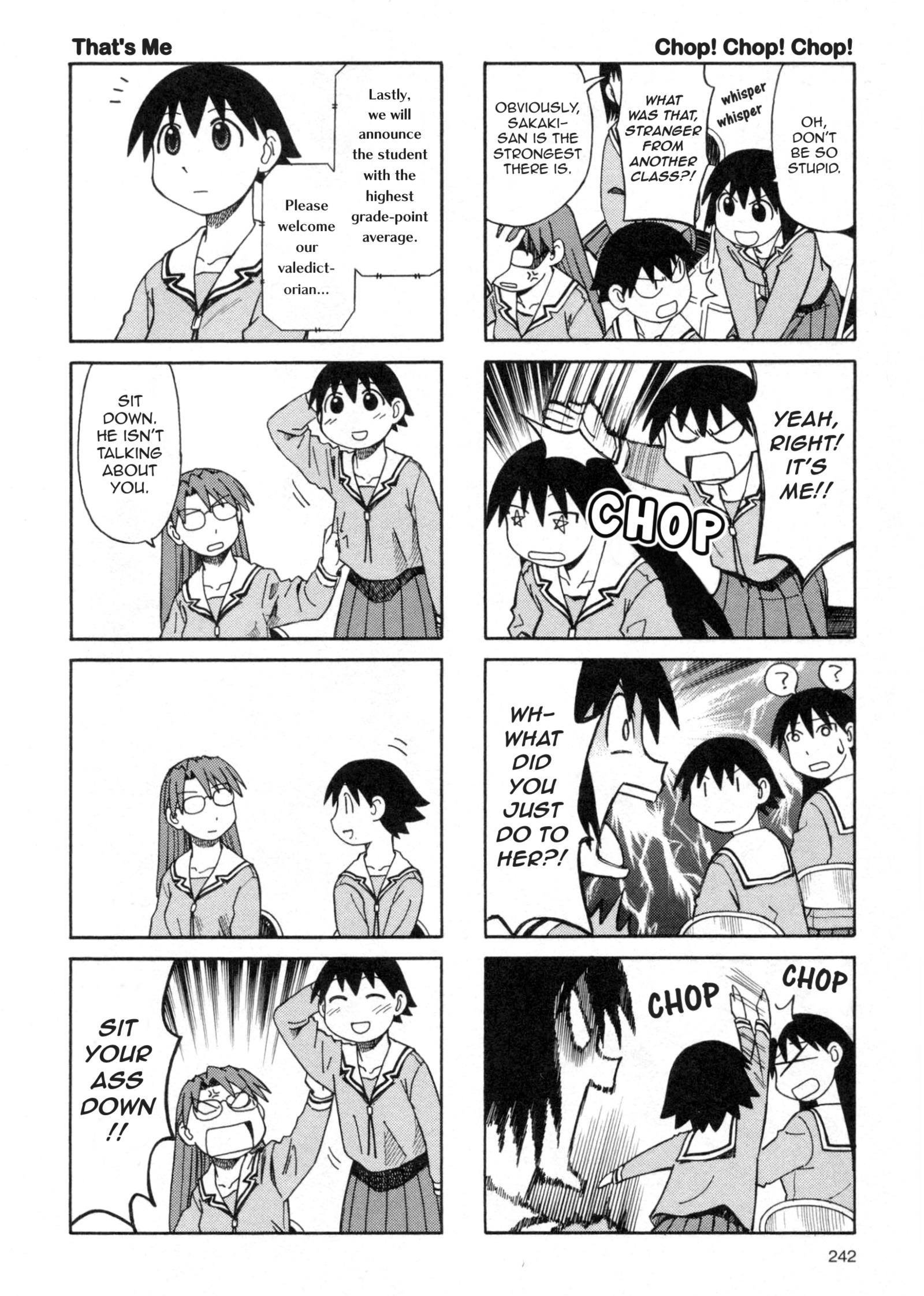 Read Azumanga Daioh ENGLISH Manga Online
