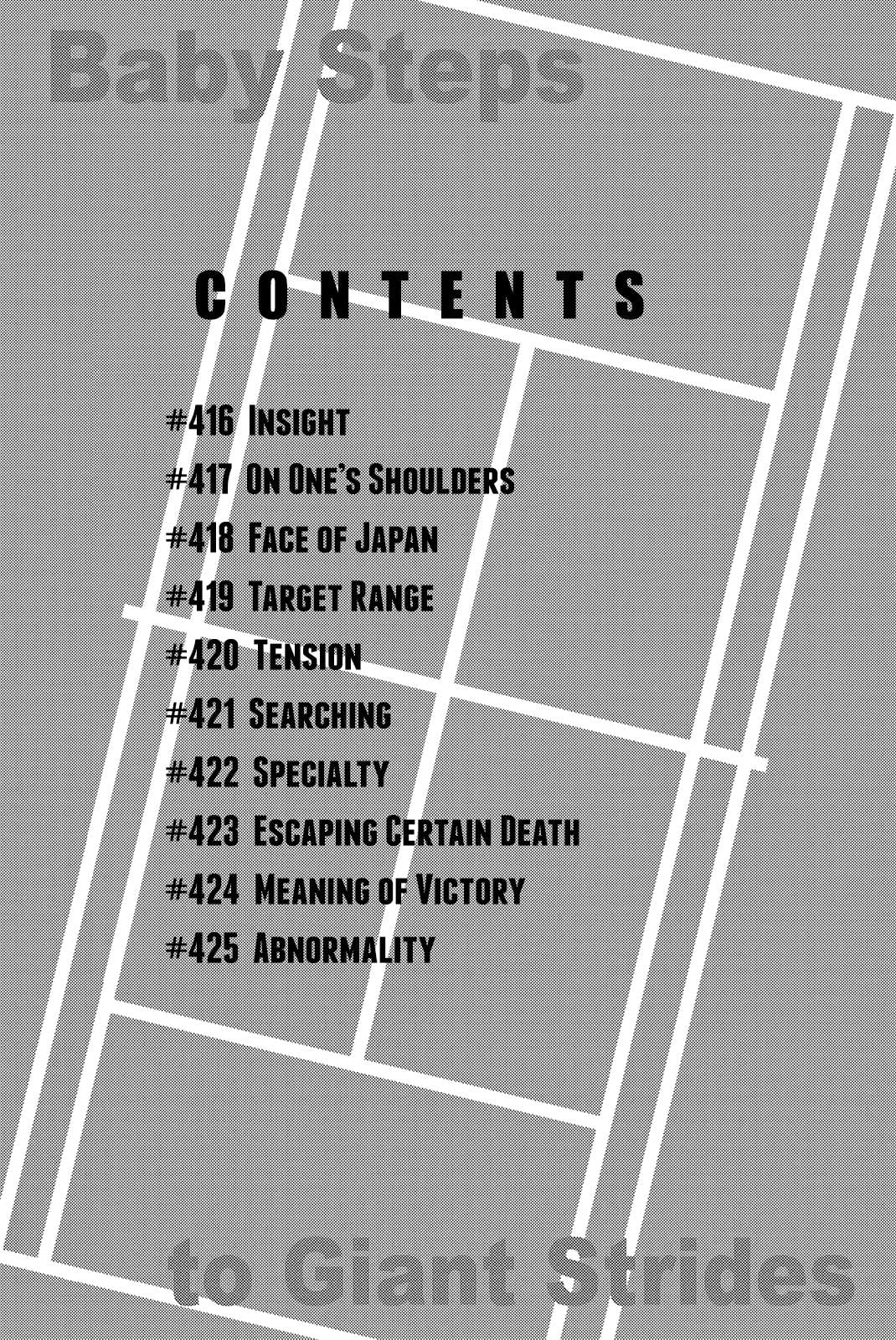 Read Baby Steps ENGLISH Manga Online