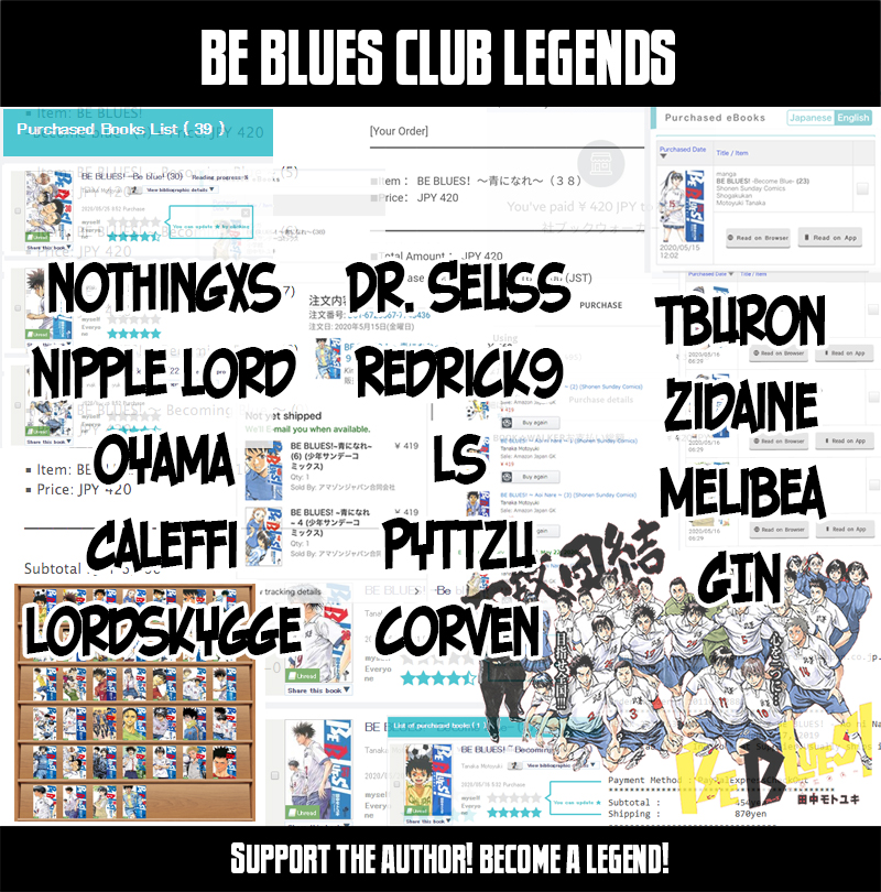 Read Be Blues! Ao ni Nare ENGLISH Manga Online