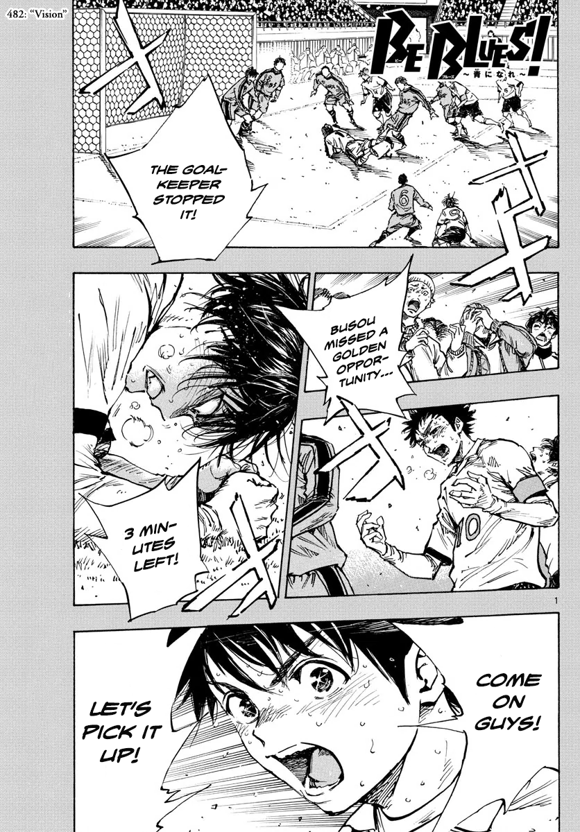 Read Be Blues! Ao ni Nare ENGLISH Manga Online