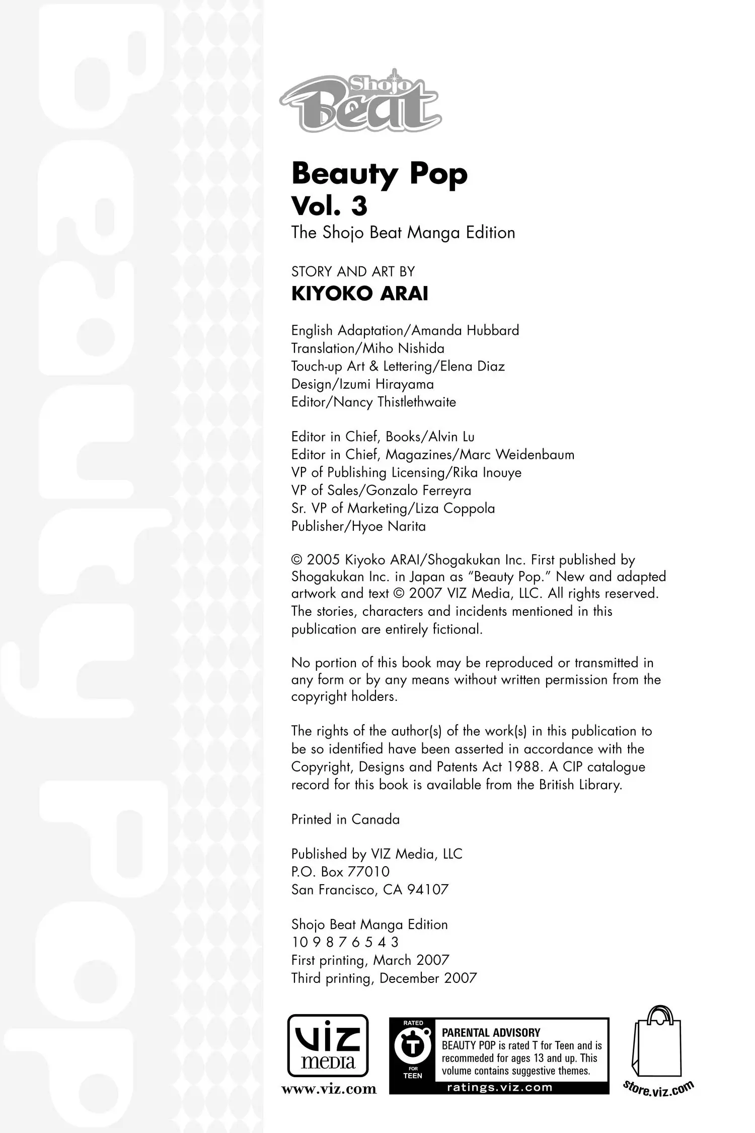 Read Beauty Pop ENGLISH Manga Online