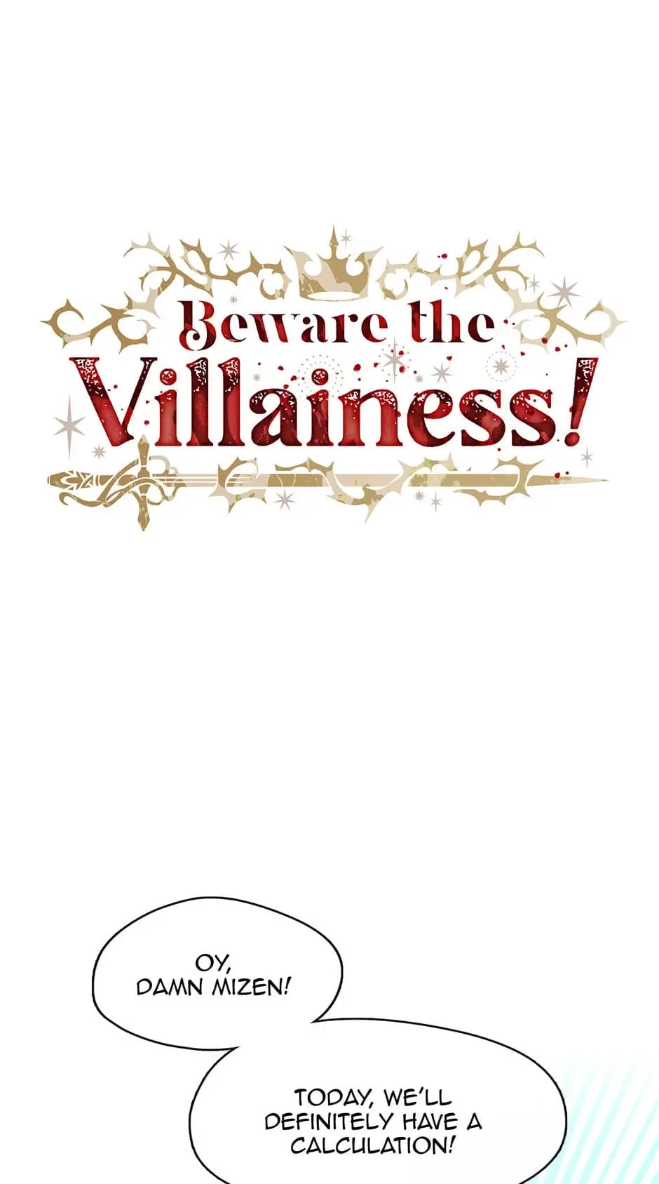 Read Beware the Villainess! ENGLISH Manga Online