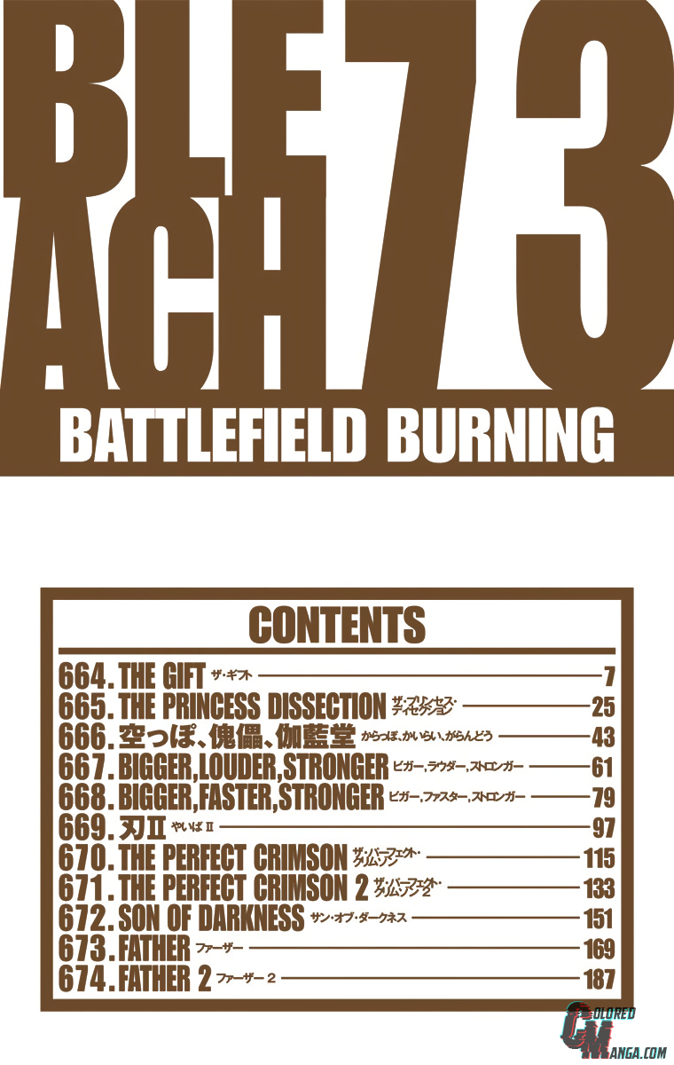 Read Bleach (Colored) ENGLISH Manga Online