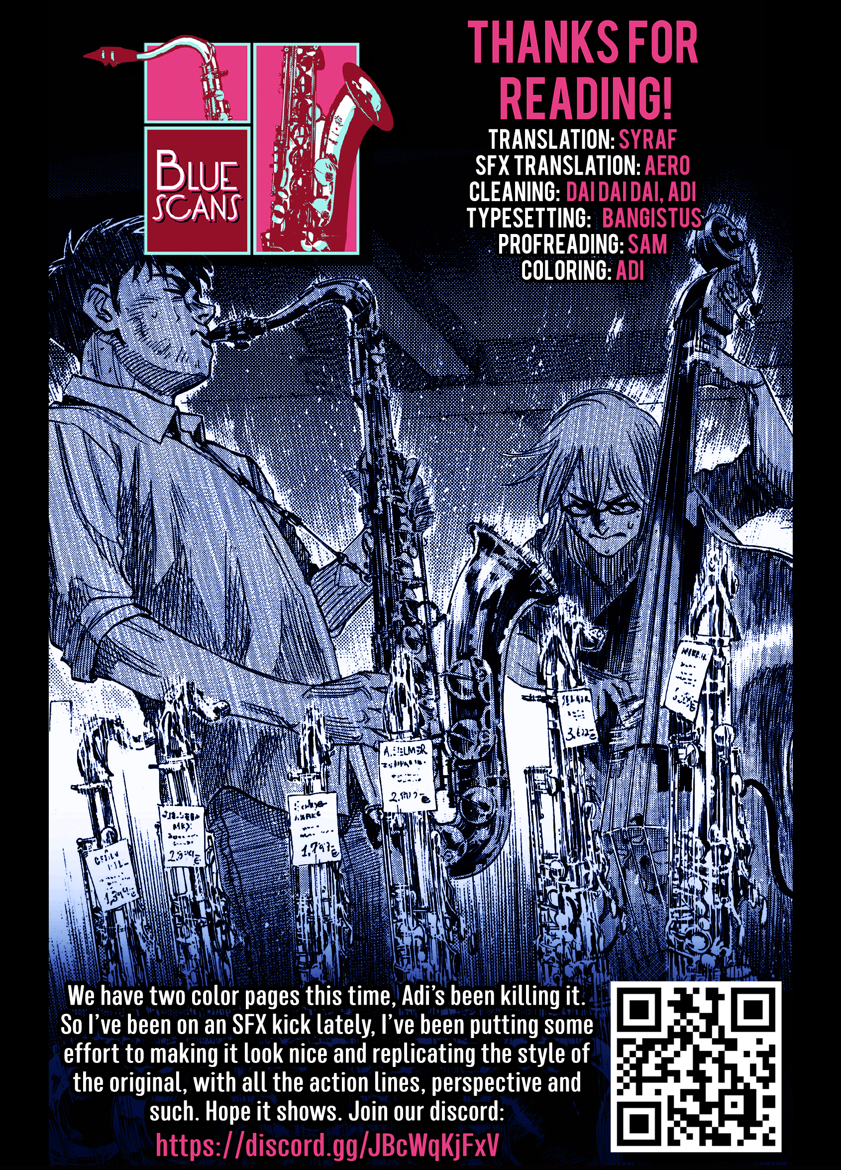 Read Blue Giant Supreme ENGLISH Manga Online