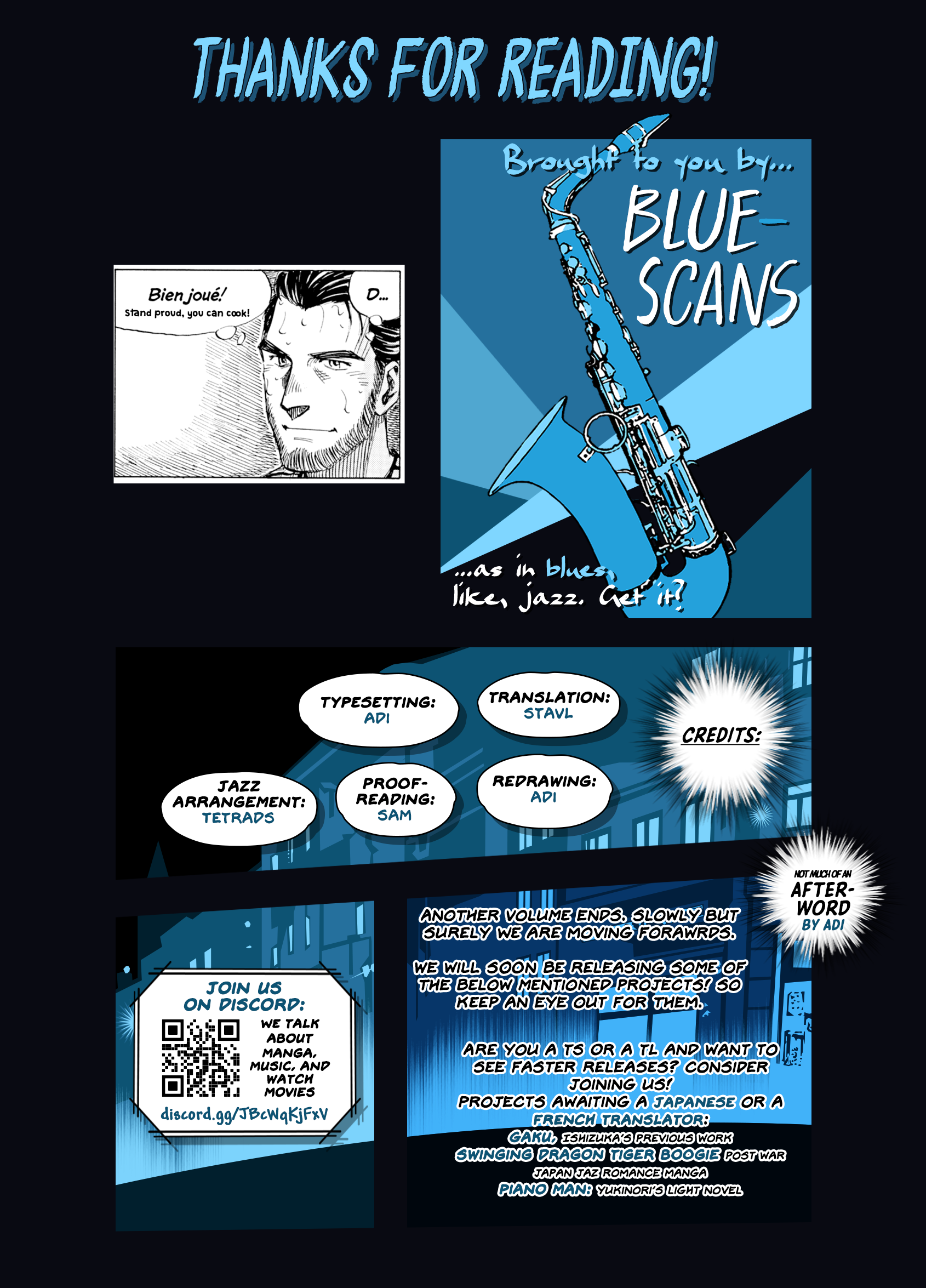 Read Blue Giant Supreme ENGLISH Manga Online