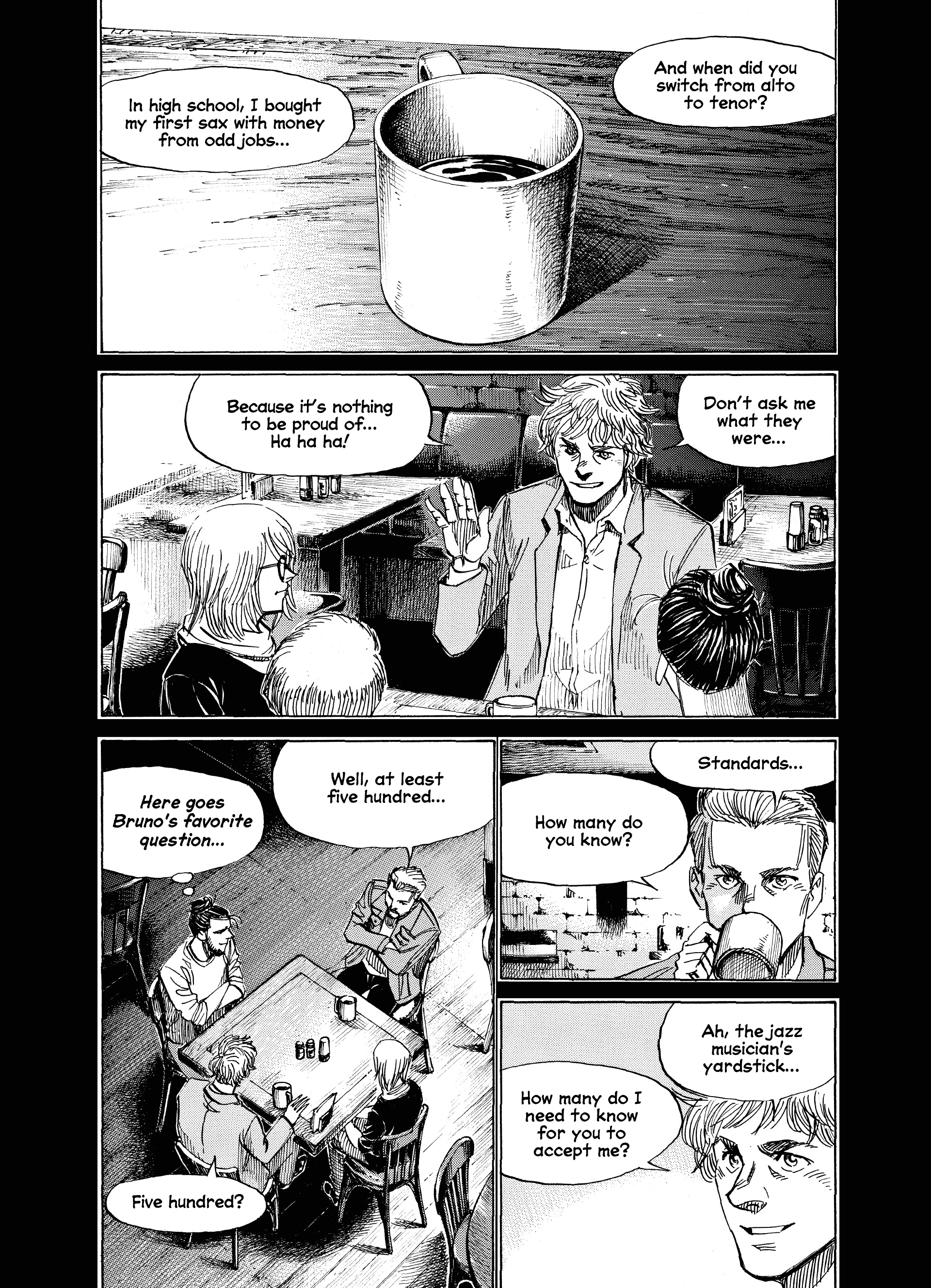 Read Blue Giant Supreme ENGLISH Manga Online