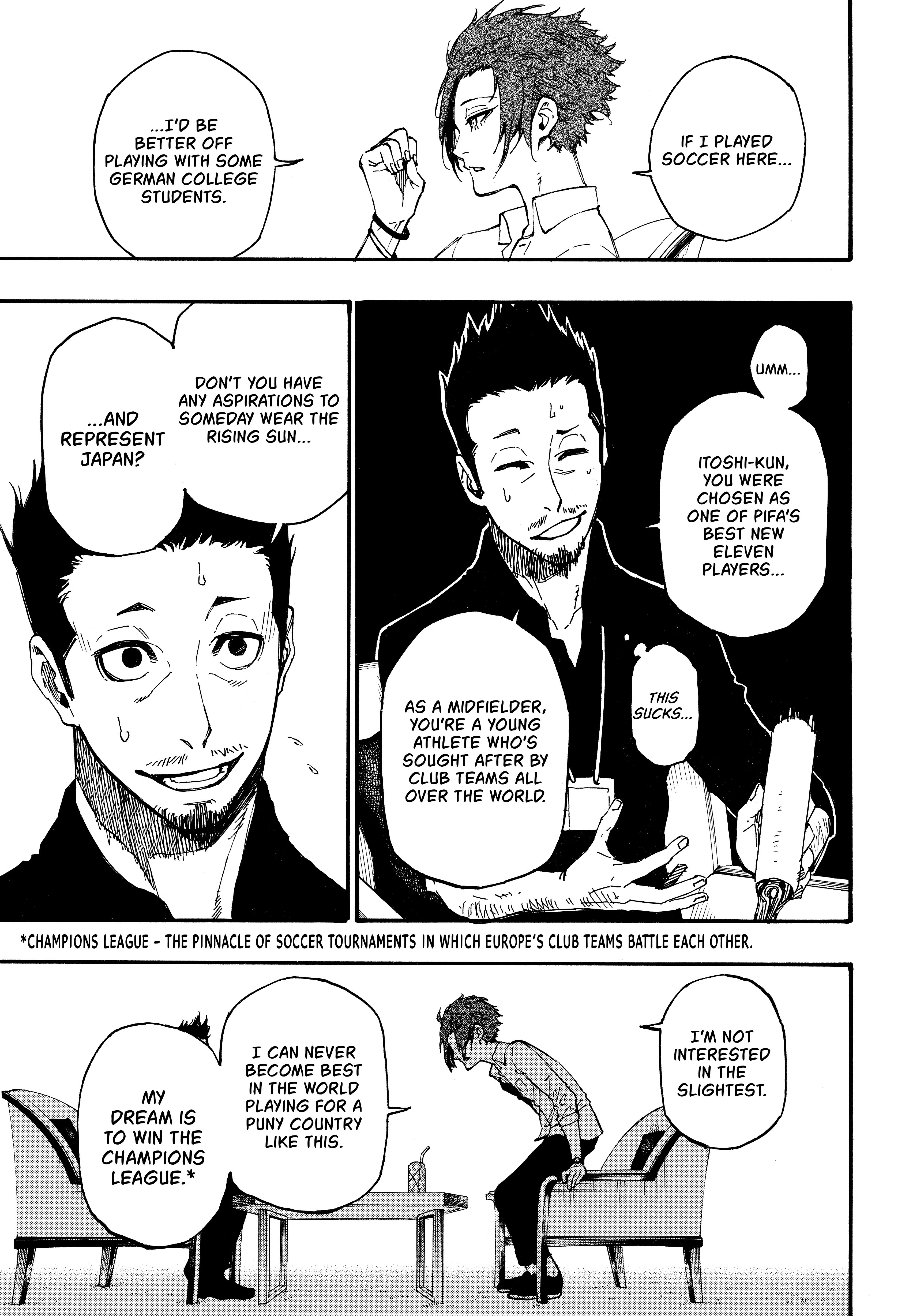 Read Blue Lock ENGLISH Manga Online