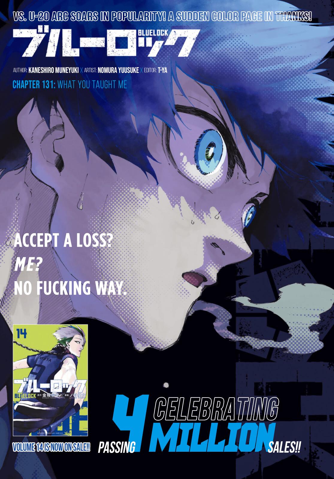 Read Blue Lock ENGLISH Manga Online