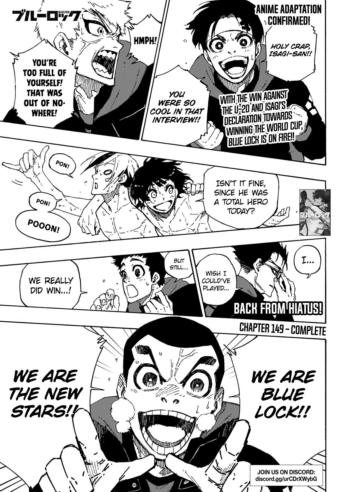 Read Blue Lock ENGLISH Manga Online