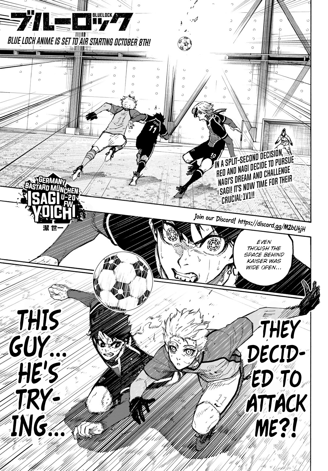 Read Blue Lock ENGLISH Manga Online