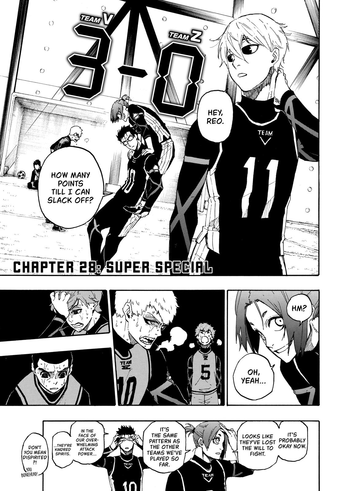 Read Blue Lock ENGLISH Manga Online