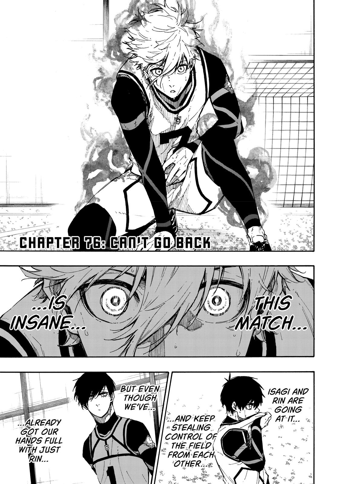 Read Blue Lock ENGLISH Manga Online