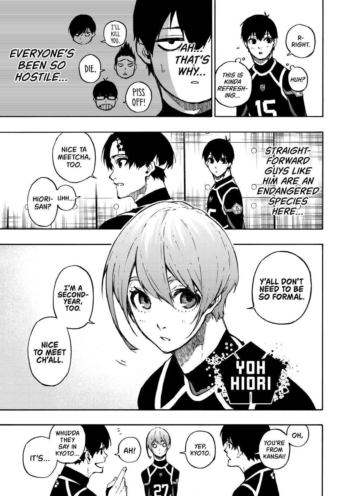 Read Blue Lock ENGLISH Manga Online