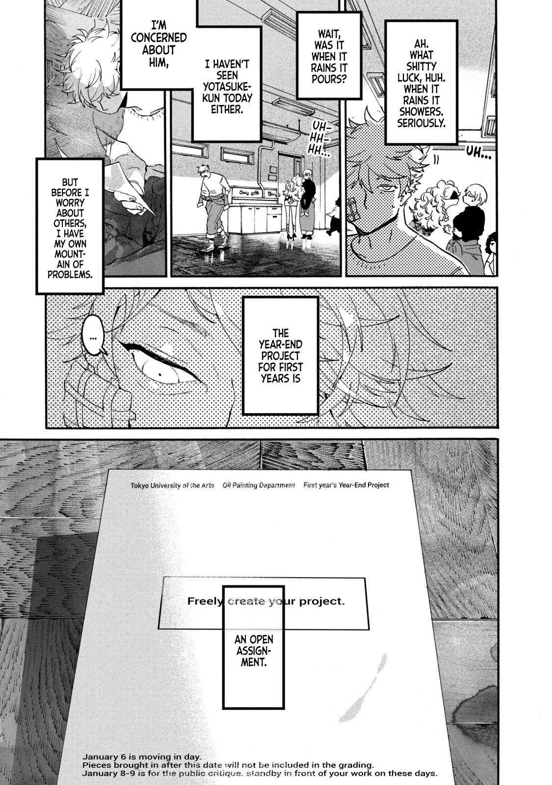 Read Blue Period ENGLISH Manga Online