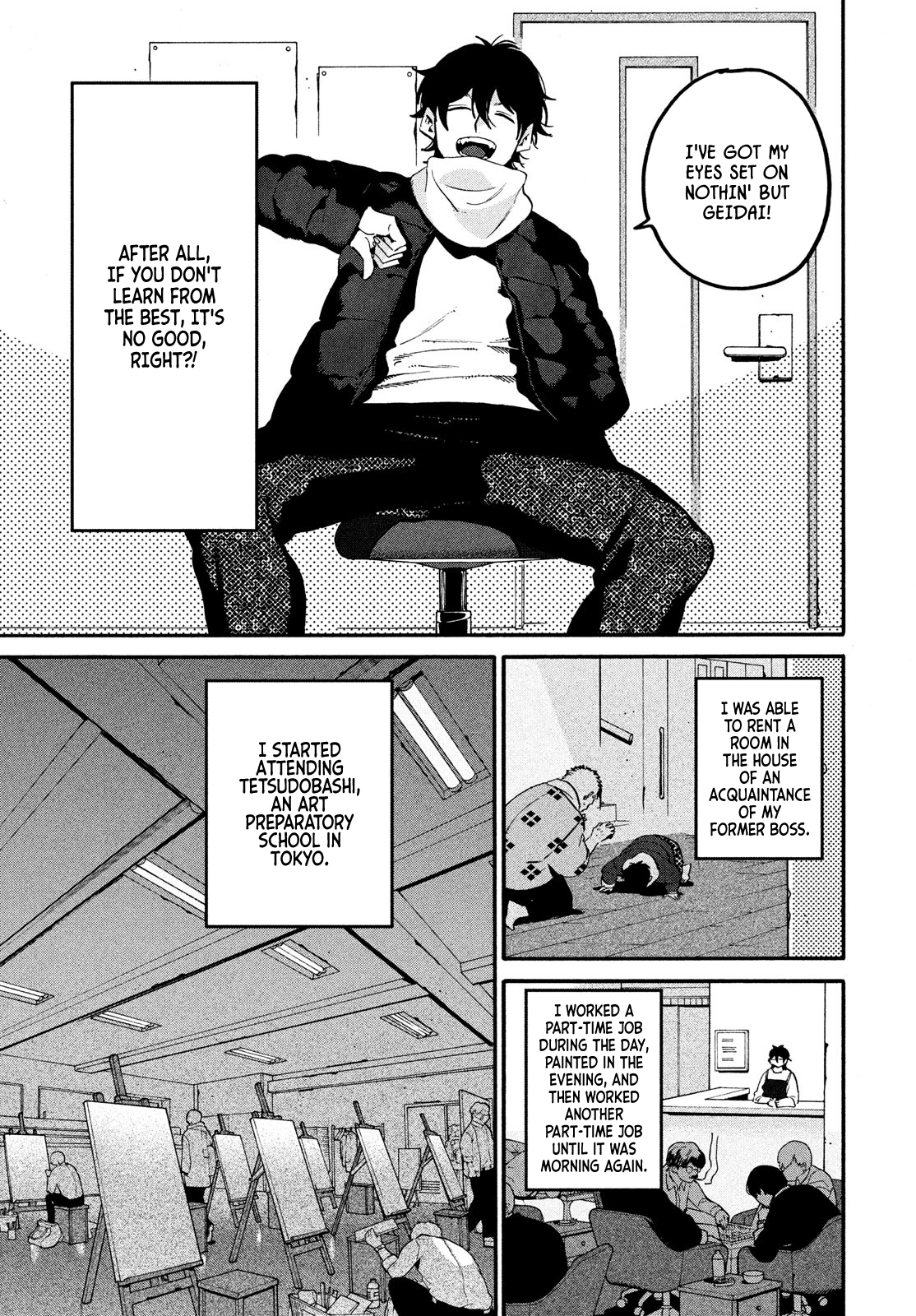 Read Blue Period ENGLISH Manga Online