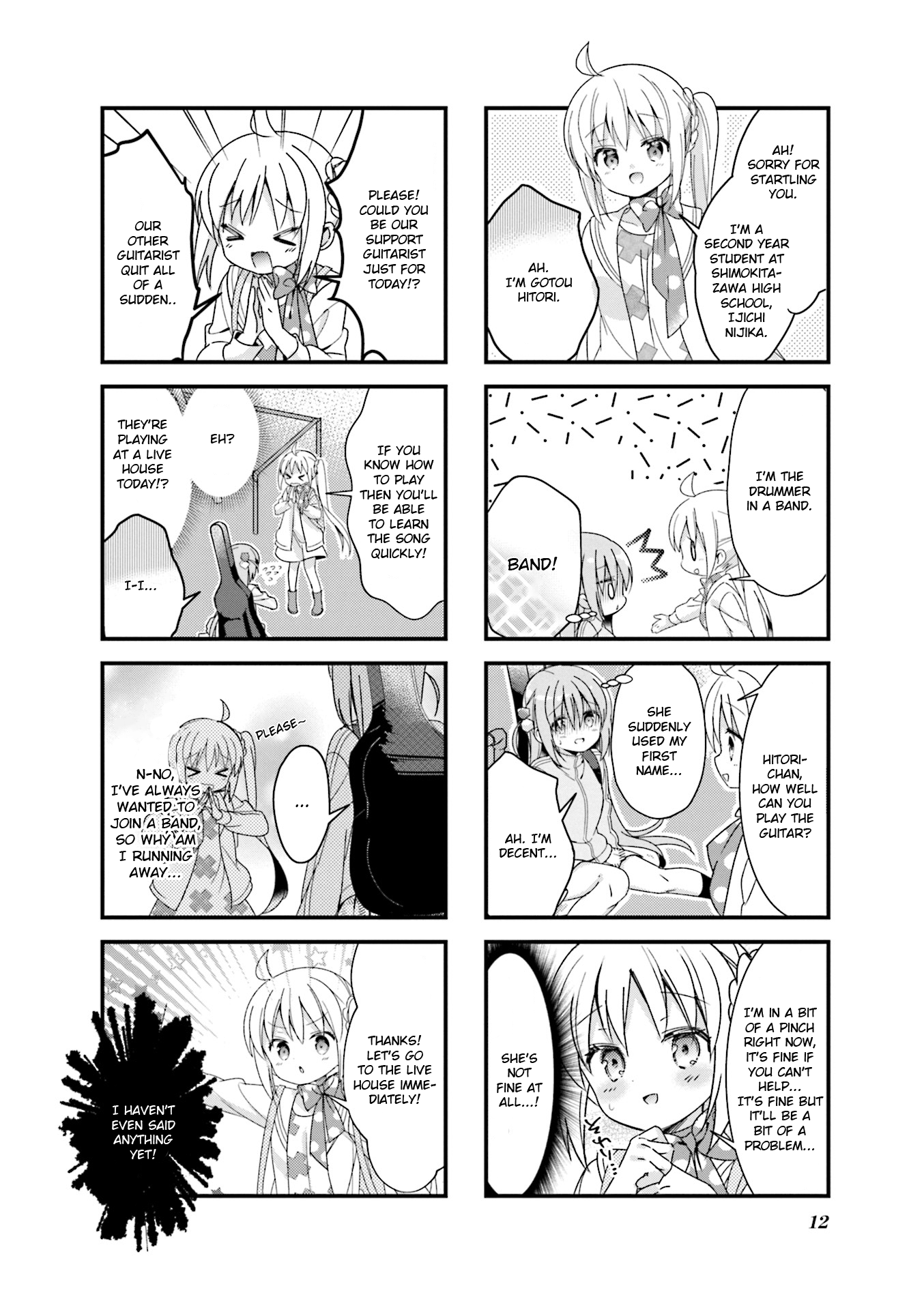 Read Bocchi the Rock! ENGLISH Manga Online