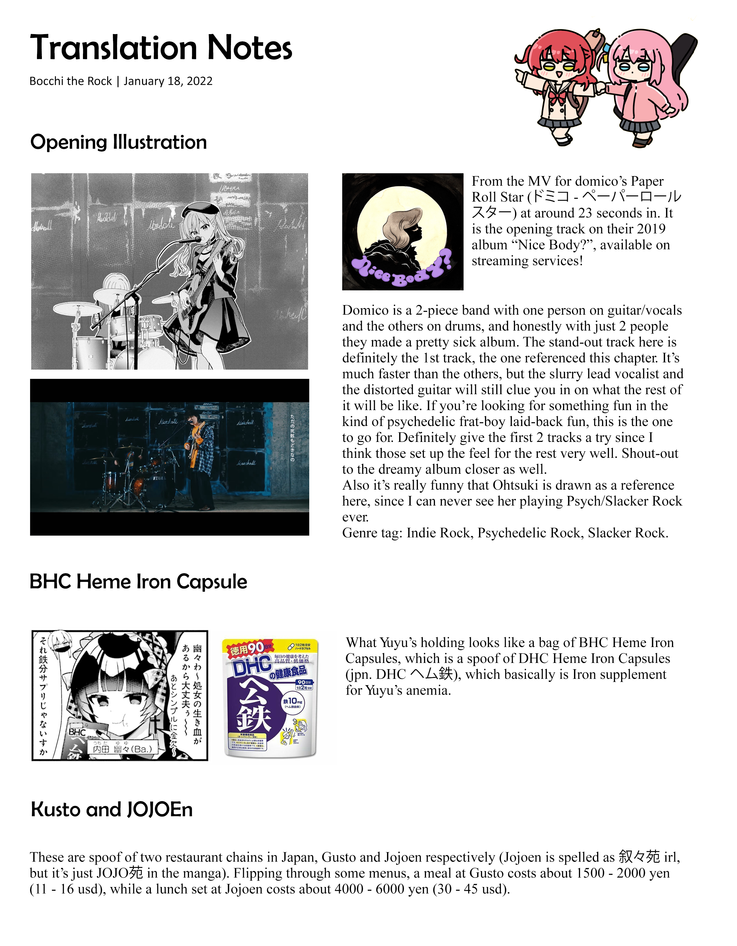 Read Bocchi the Rock! ENGLISH Manga Online