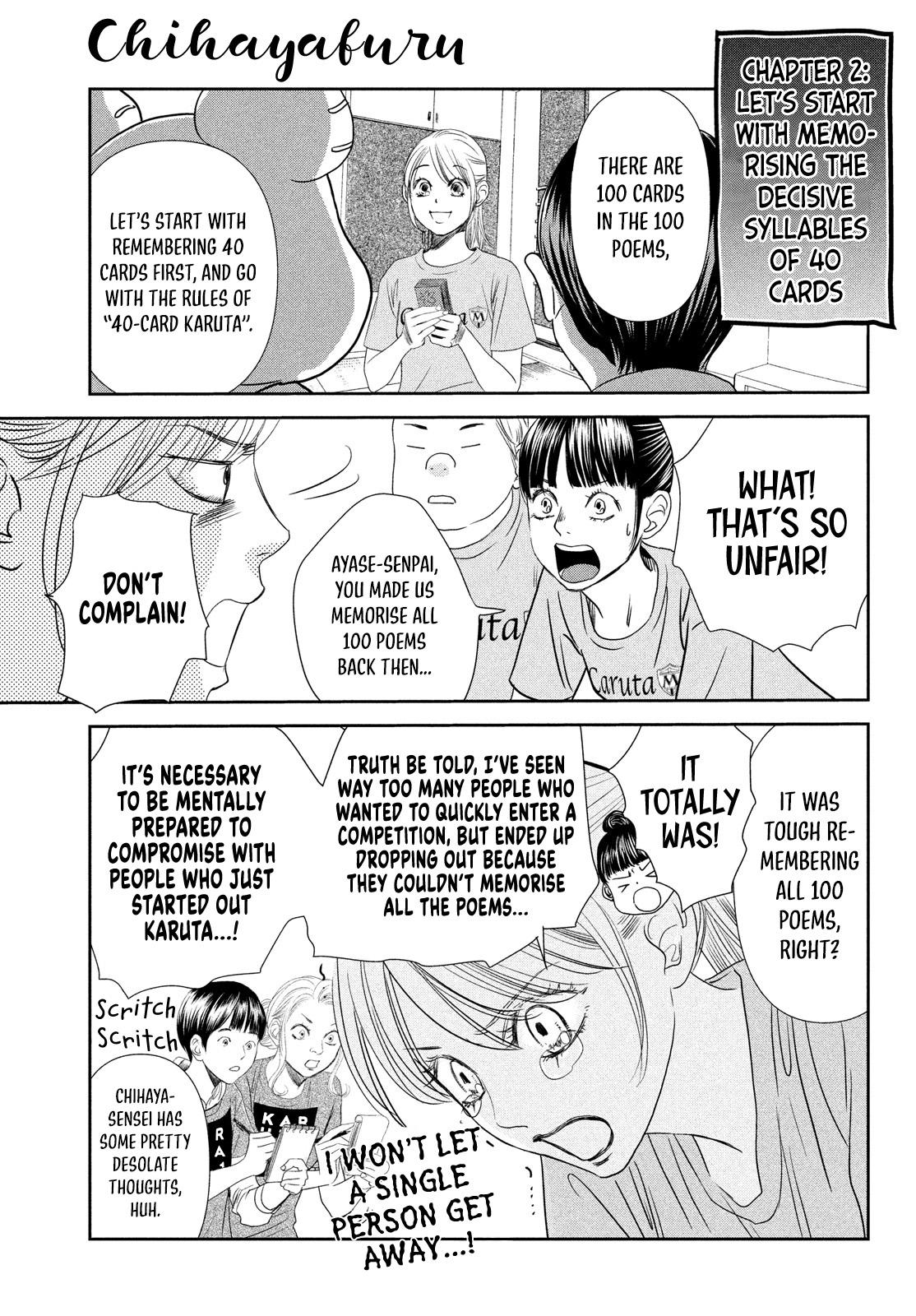 Read Chihayafuru ENGLISH Manga Online