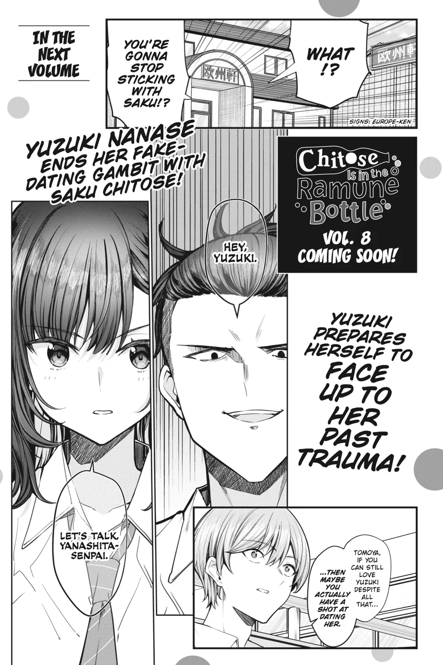Read Chitose Is in the Ramune Bottle ENGLISH Manga Online