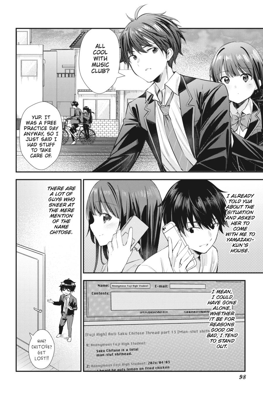 Read Chitose Is in the Ramune Bottle ENGLISH Manga Online