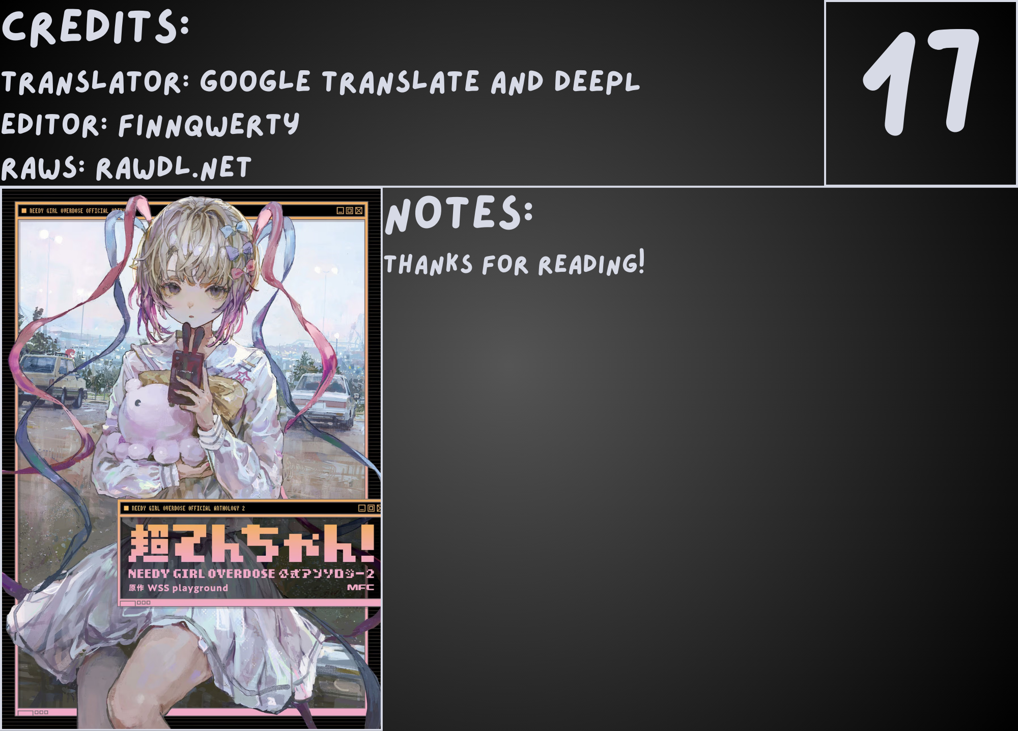 Read Chouten-chan! Needy Girl Overdose Koushiki Anthology ENGLISH Manga Online