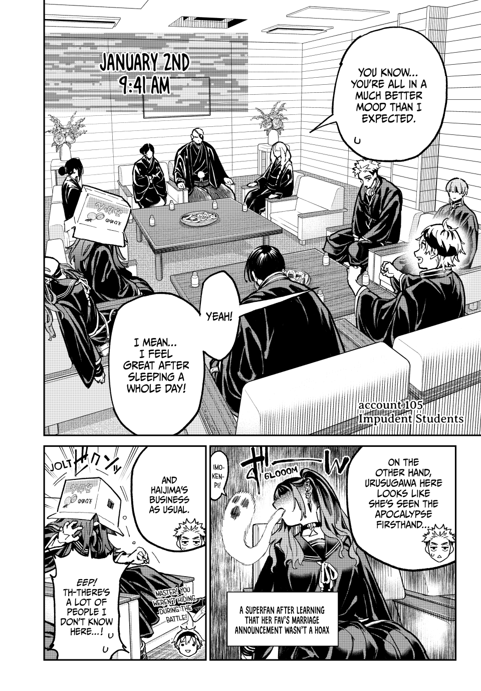 Read Dead Account ENGLISH Manga Online