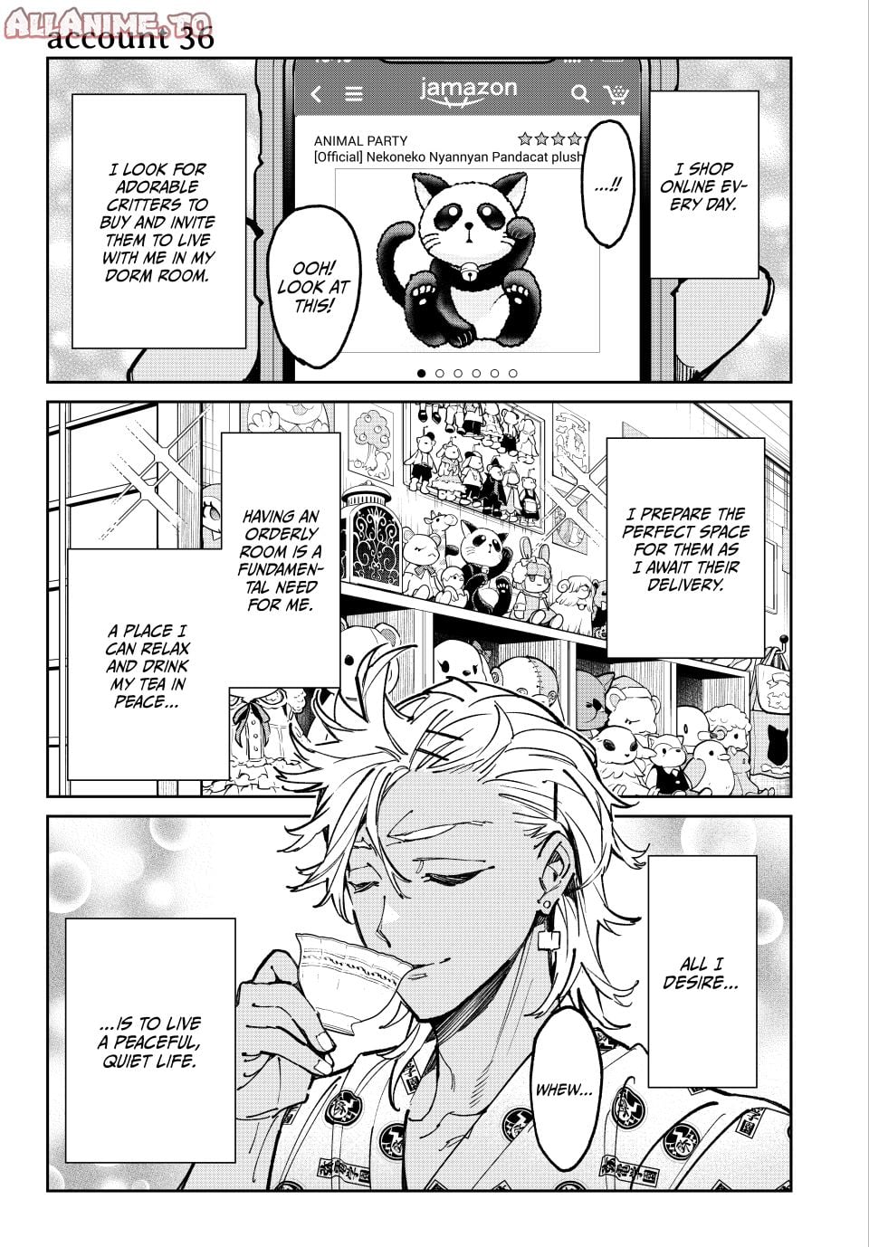 Read Dead Account ENGLISH Manga Online