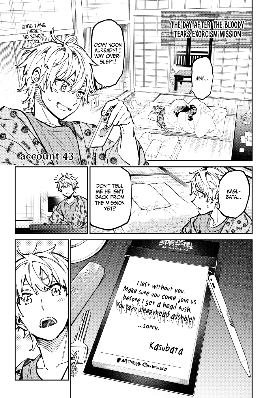 Read Dead Account ENGLISH Manga Online