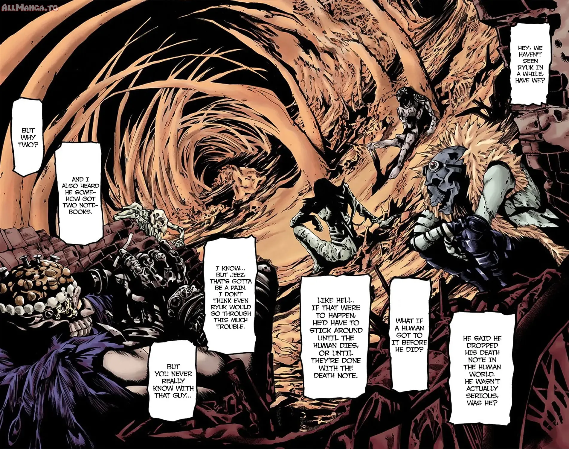 Read Death Note (Official Colored) ENGLISH Manga Online