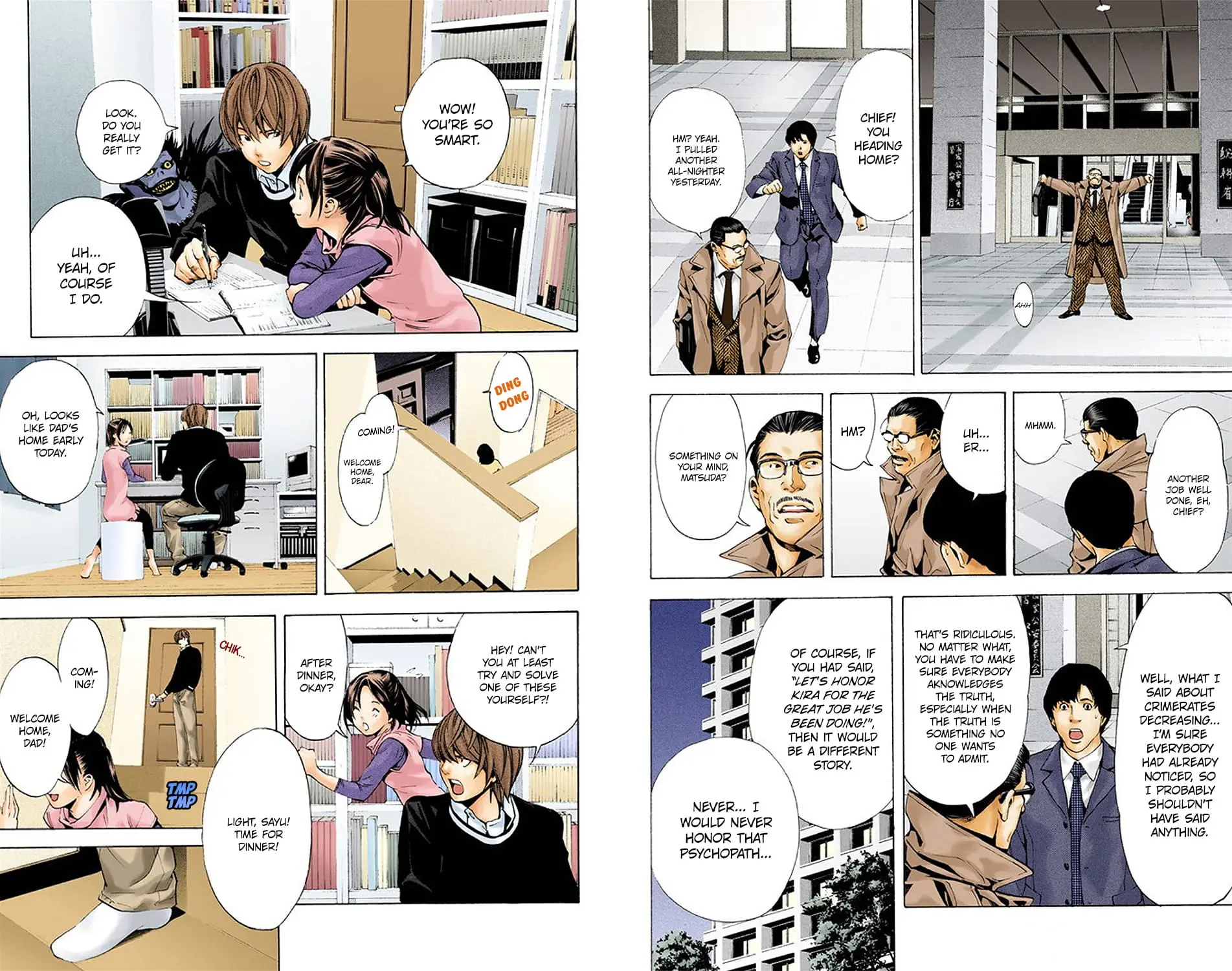 Read Death Note (Official Colored) ENGLISH Manga Online