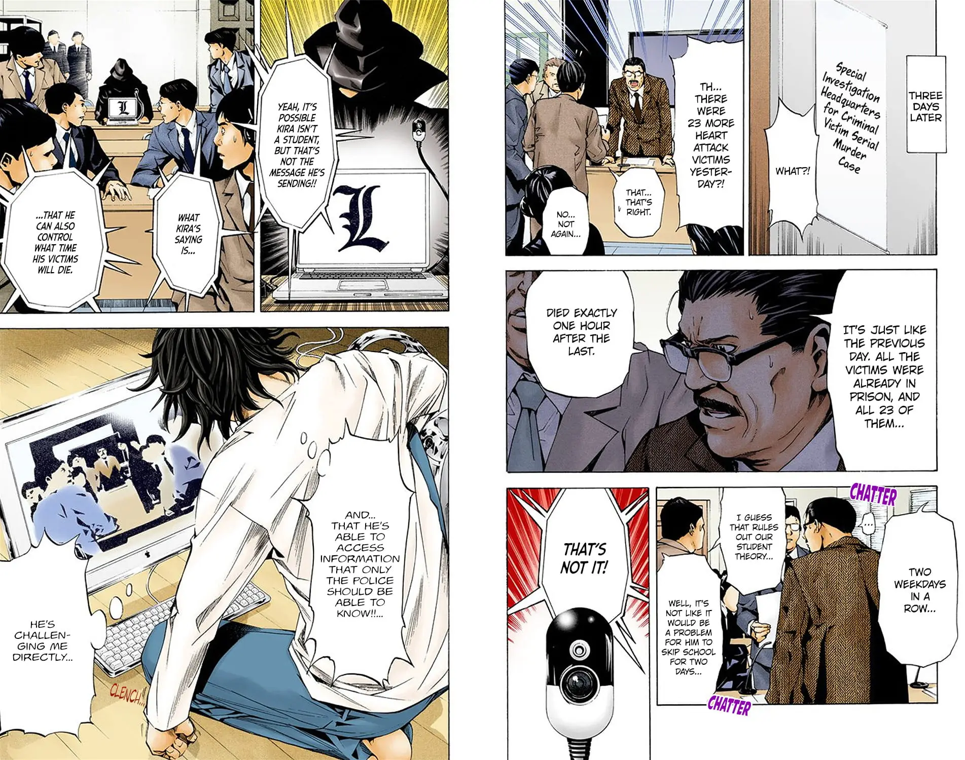 Read Death Note (Official Colored) ENGLISH Manga Online