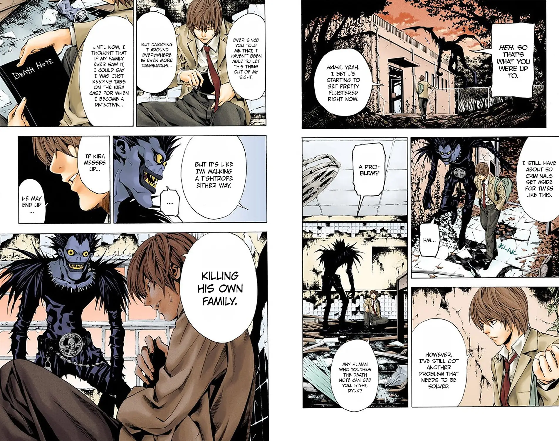 Read Death Note (Official Colored) ENGLISH Manga Online