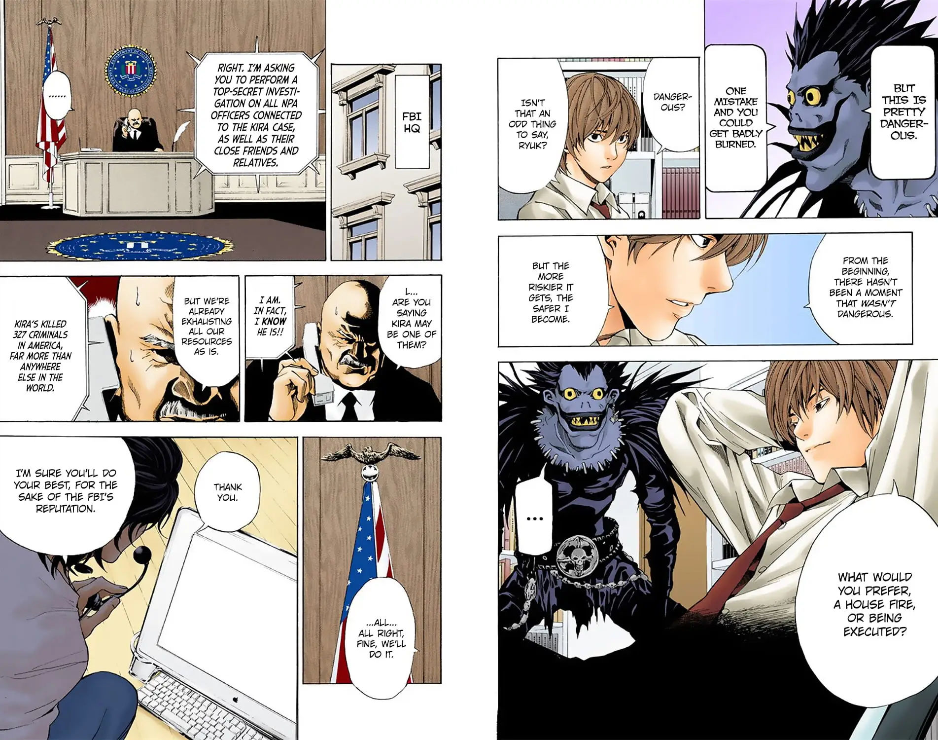 Read Death Note (Official Colored) ENGLISH Manga Online