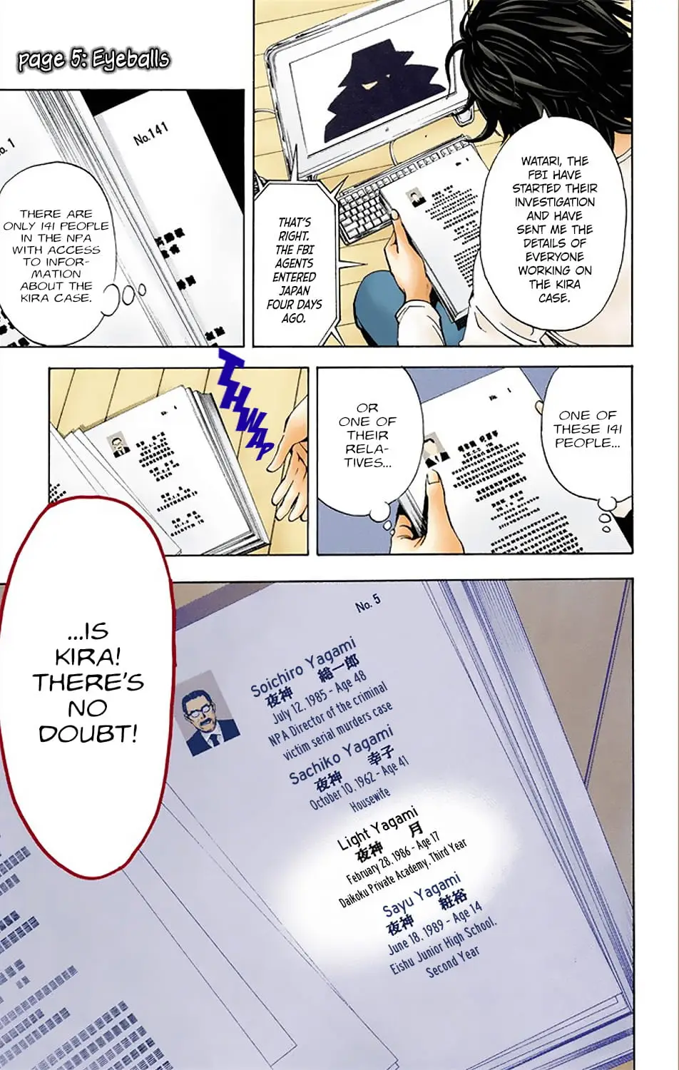 Read Death Note (Official Colored) ENGLISH Manga Online